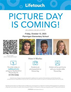  Fall Picture Day Information 